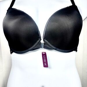 Adore Me Celebrena Contour Black Razor Back Bra Size 36DD
